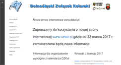 Desktop Screenshot of dzkol.eu